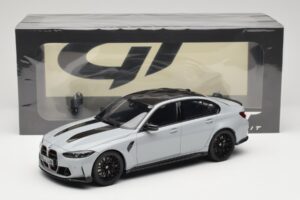 BMW M3 G80 CS Brooklyn Grey Metallic GT Spirit 1:18 GT510 Resina — immagine 6 di 6