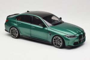 BMW M3 G80 Isle of Man Green Minichamps 1:18 113020203 Pressofusione — immagine 6 di 8