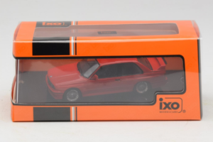 BMW M3 E30 Sport Evolution Rosso IXO 1:43 CLC583N Pressofusione — immagine 4 di 4