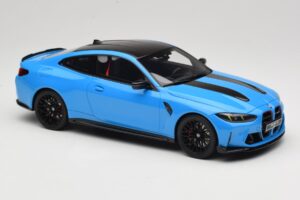 BMW M4 CS G82 Riviera Blue GT Spirit 1:18 GT511 Resina — immagine 4 di 6
