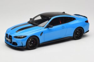 BMW M4 CS G82 Riviera Blue GT Spirit 1:18 GT511 Resina
