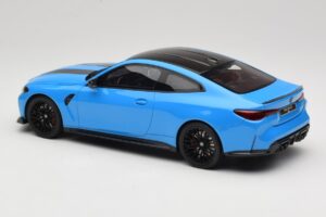 BMW M4 CS G82 Riviera Blue GT Spirit 1:18 GT511 Resina — immagine 5 di 6