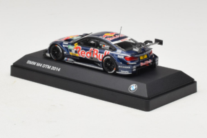 BMW M4 #18 Red Bull A. da Costa BMW Team RBM DTM 2014 Minichamps 1:43 80422364863 Pressofusione — immagine 3 di 5