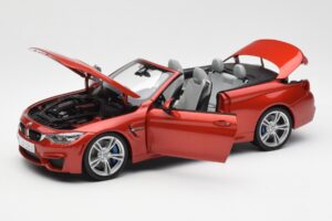 BMW M4 F83 Cabriolet Sakhir Arancione Paragon 1:18 PA-97111 Pressofusione — immagine 2 di 8
