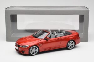 BMW M4 F83 Cabriolet Sakhir Arancione Paragon 1:18 PA-97111 Pressofusione — immagine 8 di 8