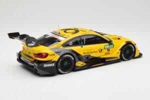 BMW M4 F82 #16 BMW Team RMG T. Glock DTM 2018 Minichamps 1:18 155182816 Pressofusione — immagine 2 di 6