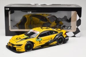 BMW M4 F82 #16 BMW Team RMG T. Glock DTM 2018 Minichamps 1:18 155182816 Pressofusione — immagine 6 di 6