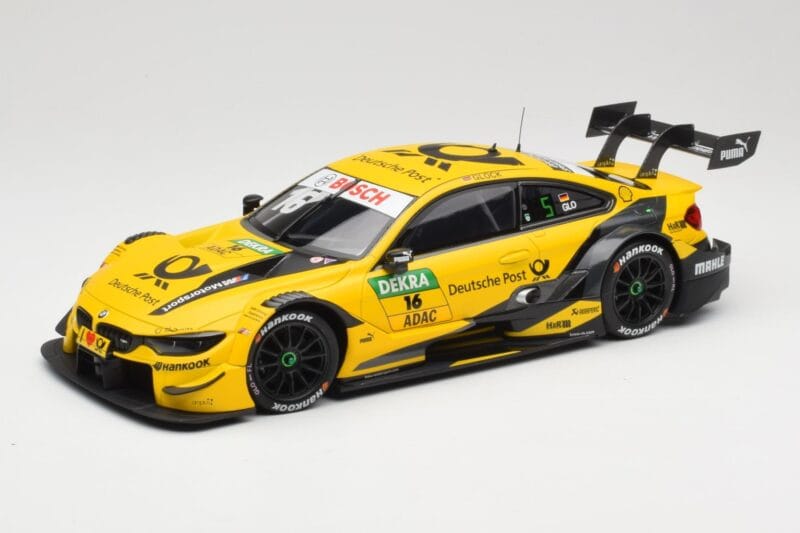 BMW M4 F82 #16 BMW Team RMG T. Glock DTM 2018 Minichamps 1:18 155182816 Pressofusione