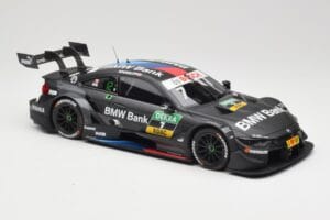 BMW M4 F82 #7 BMW Team RBM B. Spengler DTM 2018 Minichamps 1:18 155182807 Pressofusione — immagine 4 di 6