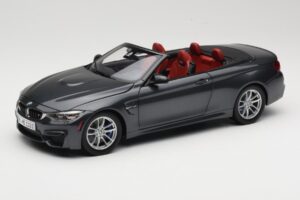 BMW M4 F83 Cabriolet Mineral Grey Paragon 1:18 80432339610 Pressofusione