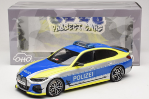 BMW M4 G82 AC Schnitzer ACS4 Polizei Otto 1:18 OT1205 Resina — immagine 6 di 6