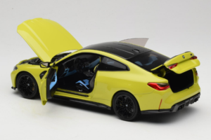 BMW M4 G82 Giallo Edizione Concessionaria Minichamps 1:18 80435A51949-R1 Pressofusione — immagine 7 di 10