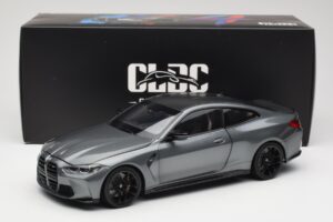 BMW M4 G82 Grigio Metallic Minichamps 1:18 113020124 Pressofusione — immagine 8 di 8