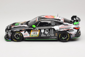 BMW M4 G82 GT4 #145 T. Glock / T. Scheider Winner SP8T 24 Hours Nürburgring 2024 Otto 1:18 OT1172 Resina — immagine 3 di 6