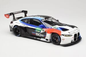 BMW M4 GT3 Ceccato Racing #50 T. Glock DTM Imola 2022 Minichamps 1:18 113222050 Pressofusione — immagine 6 di 8