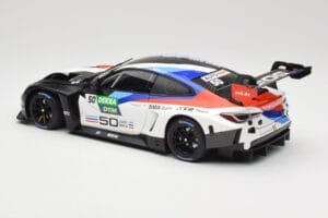 BMW M4 GT3 Ceccato Racing #50 T. Glock DTM Imola 2022 Minichamps 1:18 113222050 Pressofusione — immagine 7 di 8
