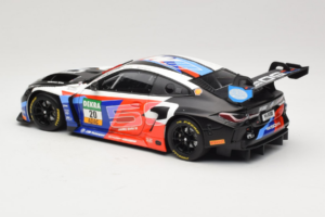 BMW M4 GT3 #20 J. Krohn / N. Catsburg Schubert Motorsport 2nd Place ADAC GT Masters Red Bull Ring 2022 Minichamps 1:18 113222 — immagine 7 di 8