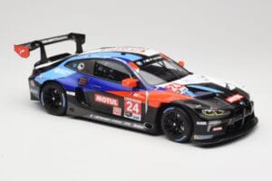 BMW M4 GT3 G82 #24 BMW Team RLL J. Edwards / M. Wittmann IMSA 2022 Minichamps 1:18 155222024 Pressofusione — immagine 4 di 6