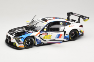 BMW M4 GT3 #46 V. Rossi / A. Farfus / M. Martin Team WRT 12 Hours of Bathurst 2023 Minichamps 1:18 113232146 Pressofusione — immagine 2 di 8