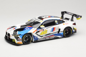 BMW M4 GT3 #46 V. Rossi / A. Farfus / M. Martin Team WRT 12 Hours of Bathurst 2023 Minichamps 1:18 113232146 Pressofusione