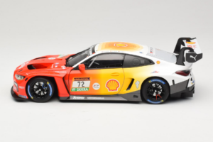 BMW M4 GT3 #72 D. Harper / M. Hesse / C. Weerts BMW M Team RMG 24 Hours of Nurburgring 2024 Minichamps 1:18 113242072 Pressof — immagine 4 di 8