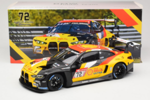 BMW M4 GT3 #72 D. Harper / M. Hesse / N. Verhagen BMW Junior Team 24 Hours of Nurburgring 2023 Minichamps 1:18 113232072 Pres — immagine 8 di 8