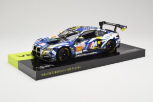 BMW M4 GT3 Team WRT #46 V. Rossi / A. Al-Harthy / M. Martin DNF 24 Hours of Le Mans 2024 Minichamps 1:18 113242446 Pressofusi — immagine 2 di 8