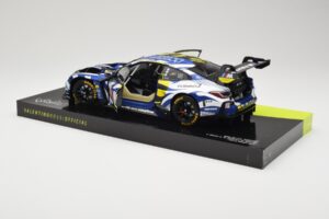 BMW M4 GT3 Team WRT #46 V. Rossi / A. Al-Harthy / M. Martin DNF 24 Hours of Le Mans 2024 Minichamps 1:18 113242446 Pressofusi — immagine 5 di 8