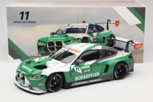 BMW M4 GT3 Walkenhorst Motorsport #11 M. Wittmann DTM 2022 Minichamps 1:18 113222011 Pressofusione — immagine 8 di 8