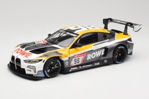 BMW M4 GT3 #98 M. Wittmann / S. van der Linde Rowe Racing ADAC 24h Nurburgring 2023 Minichamps 1:18 113232098 Pressofusione