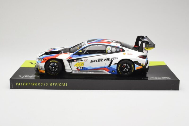 BMW M4 GT3 Team WRT #46 V. Rossi / R. Marciello / M. Martin 12 Hours of Bathurst 2024 Minichamps 1:18 113242046 Pressofusione