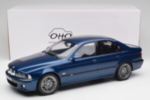 BMW M5 E39 Avus Blu Otto 1:12 G073 Resina — immagine 6 di 6