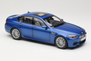 BMW M5 F10 Monte Carlo Blue Paragon 1:18 80432186352 Pressofusione — immagine 6 di 8