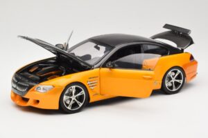 BMW M6 E63 AC Schnitzer Tension Yellow & Black Norev 1:18 183550 Pressofusione — immagine 2 di 8