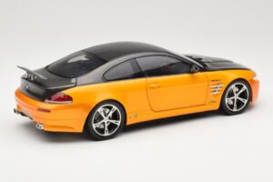 BMW M6 E63 AC Schnitzer Tension Yellow & Black Norev 1:18 183550 Pressofusione — immagine 3 di 8