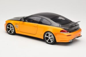 BMW M6 E63 AC Schnitzer Tension Yellow & Black Norev 1:18 183550 Pressofusione — immagine 7 di 8