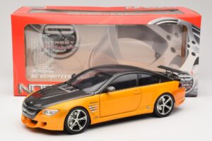 BMW M6 E63 AC Schnitzer Tension Yellow & Black Norev 1:18 183550 Pressofusione — immagine 8 di 8