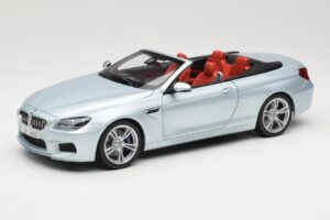 BMW M6 F12 Cabriolet Silverstone Silver Paragon 1:18 8043225656 Pressofusione