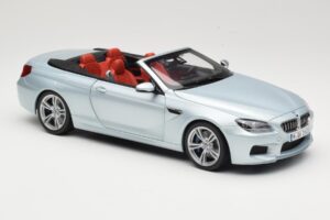 BMW M6 F12 Cabriolet Silverstone Silver Paragon 1:18 8043225656 Pressofusione — immagine 6 di 8