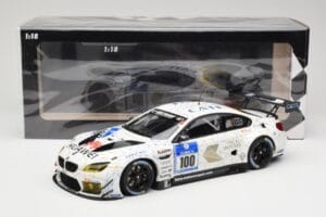 BMW M6 GT3 F13 #100 Schubert Motorsport J. Edwards / J. Klingmann 24h Nurburgring 2016 Minichamps 1:18 155162611 Pressofusion — immagine 6 di 6