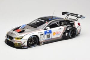 BMW M6 GT3 F13 #18 Schubert Motorsport A. Farfus / J. Krohn 24h Nurburgring 2016 Minichamps 1:18 155162618 Pressofusione