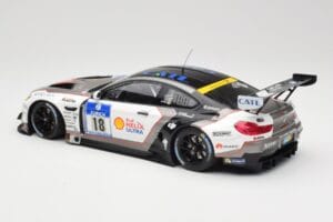 BMW M6 GT3 F13 #18 Schubert Motorsport A. Farfus / J. Krohn 24h Nurburgring 2016 Minichamps 1:18 155162618 Pressofusione — immagine 5 di 6