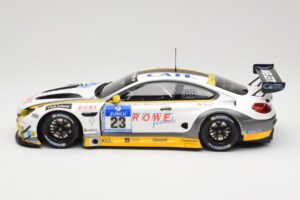 BMW M6 GT3 F13 #23 Rowe Racing A. Sims / P. Eng 24h Nurburgring 2016 Minichamps 1:18 155162623 Pressofusione — immagine 3 di 6