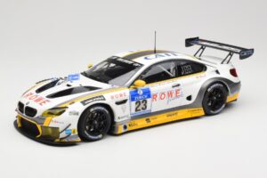 BMW M6 GT3 F13 #23 Rowe Racing A. Sims / P. Eng 24h Nurburgring 2016 Minichamps 1:18 155162623 Pressofusione