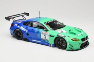 BMW M6 GT3 F13 #3 Falken Motorsports P. Düsseldorf / J. Müller VLN Winner Heat 4 2017 Minichamps 1:18 153172693 Pressofusione — immagine 4 di 6