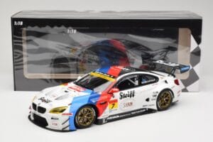 BMW M6 GT3 F13 #7 BMW Team Studie AG J. Muller / S. Ara Super GT Series 2016 Minichamps 1:18 155162607 Pressofusione — immagine 6 di 6