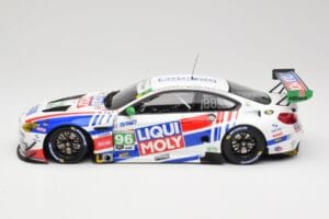 BMW M6 GT3 F13 #96 Turner Motorsport B. Auberlen / R. Foley Class Winner Petit Le Mans 2019 Minichamps 1:18 153192696 Pressof — immagine 3 di 6