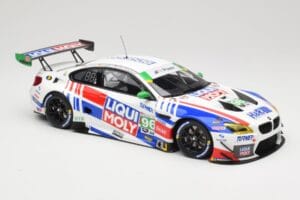 BMW M6 GT3 F13 #96 Turner Motorsport B. Auberlen / R. Foley Class Winner Petit Le Mans 2019 Minichamps 1:18 153192696 Pressof — immagine 4 di 6