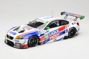 BMW M6 GT3 F13 #96 Turner Motorsport B. Auberlen / R. Foley Class Winner Petit Le Mans 2019 Minichamps 1:18 153192696 Pressof