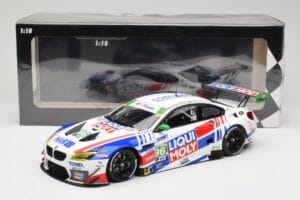 BMW M6 GT3 F13 #96 Turner Motorsport B. Auberlen / R. Foley Class Winner Petit Le Mans 2019 Minichamps 1:18 153192696 Pressof — immagine 6 di 6